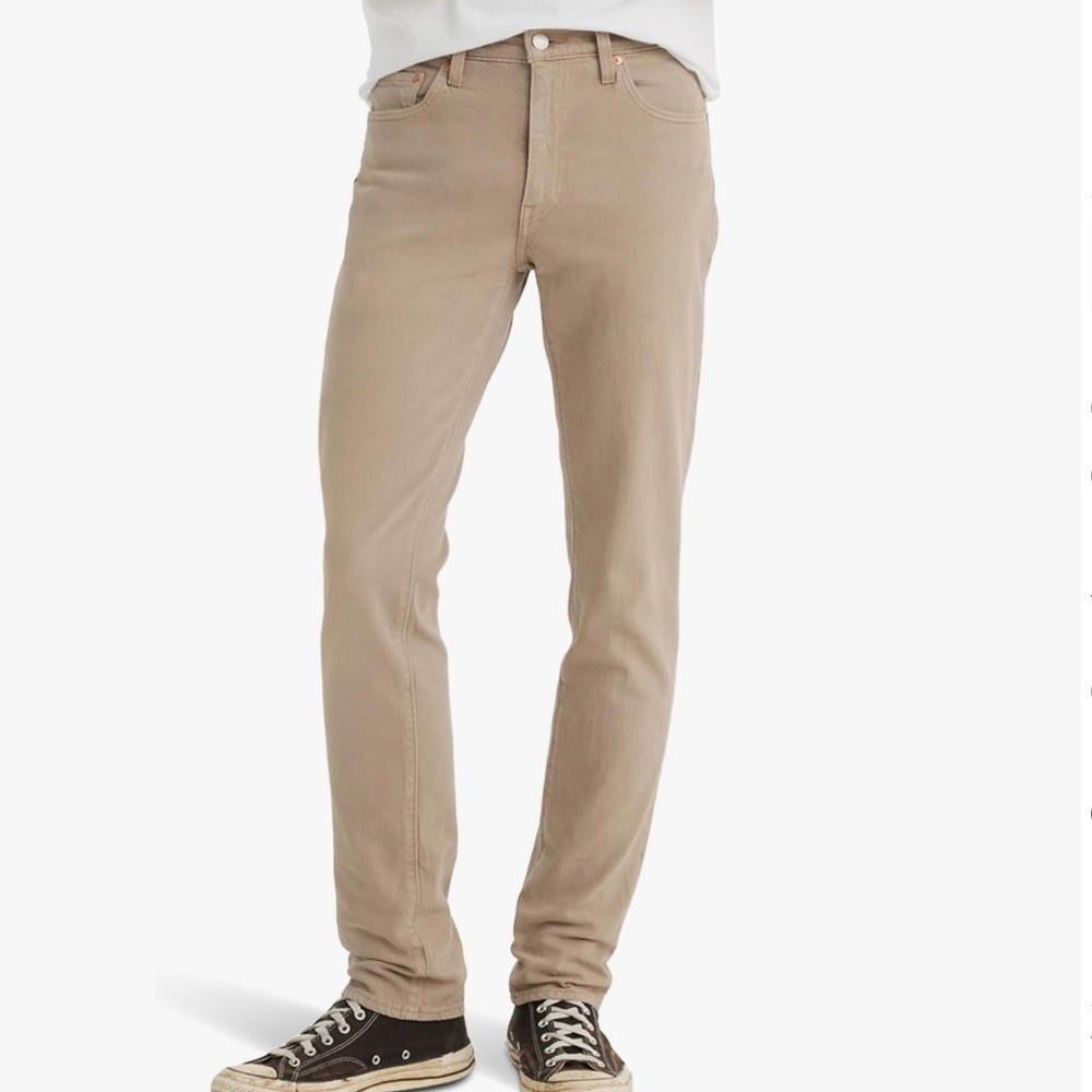 Levi's 511 Tan jeans denim 34 x 36